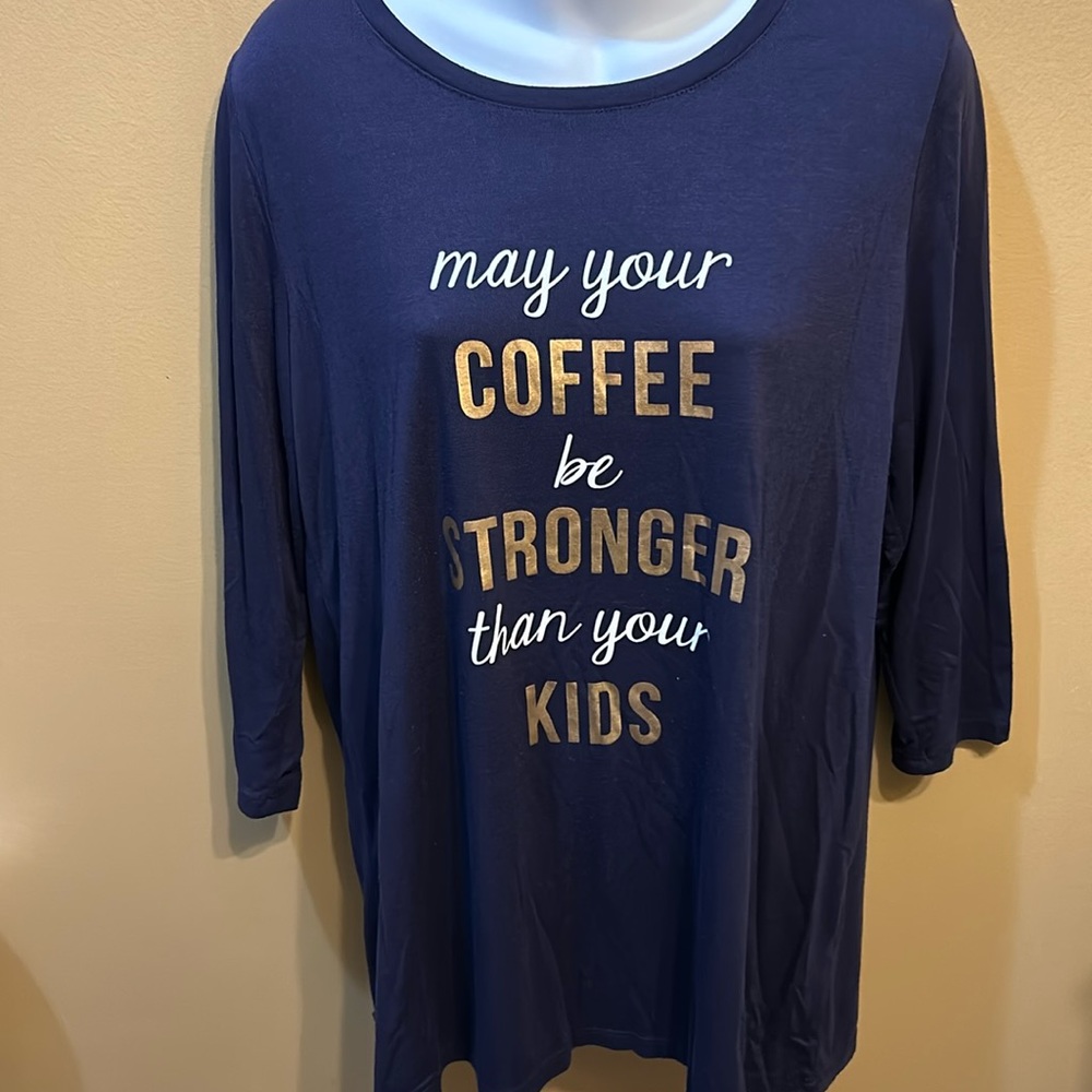 Apt.9 quarter sleeve t-shirt